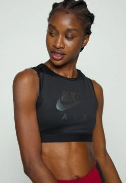 Nike Performance AIR BRA - Medium Support Sports Bra - Black -Nike Performance store 1ec79a45db124aa6ac1520260b0ebf1c