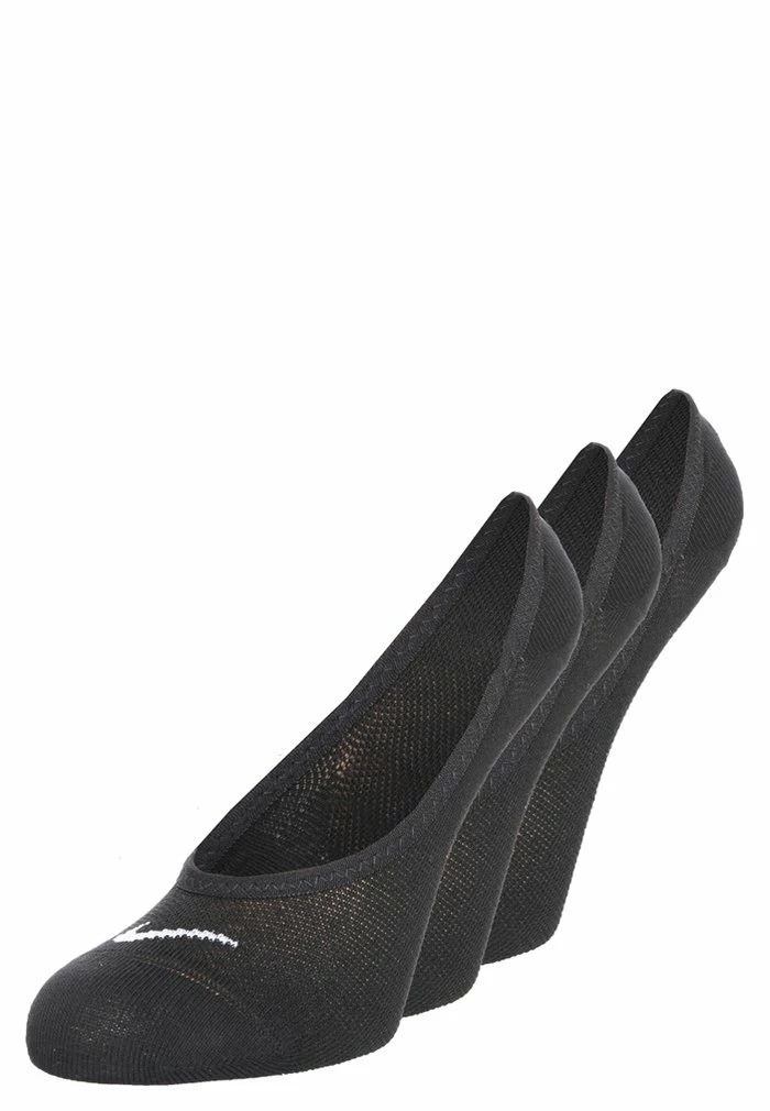Nike Performance Lightweight No-Show 3 PACK - Sports Socks - Black/white 1 Nike Performance Lightweight No-Show 3 PACK - Sports Socks - Black/white