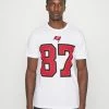 Nike Performance NFL ROB GRONKOWSKI 87 TAMPA BAY BUCCANEERS MENS NAME & NUMBER - Zip-up Sweatshirt - White