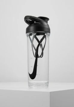 Nike Performance HYPERCHARGE SHAKER BOTTLE - Drink Bottle - Clear/black -Nike Performance store 1f588d334133440e8df08d38e79cde88