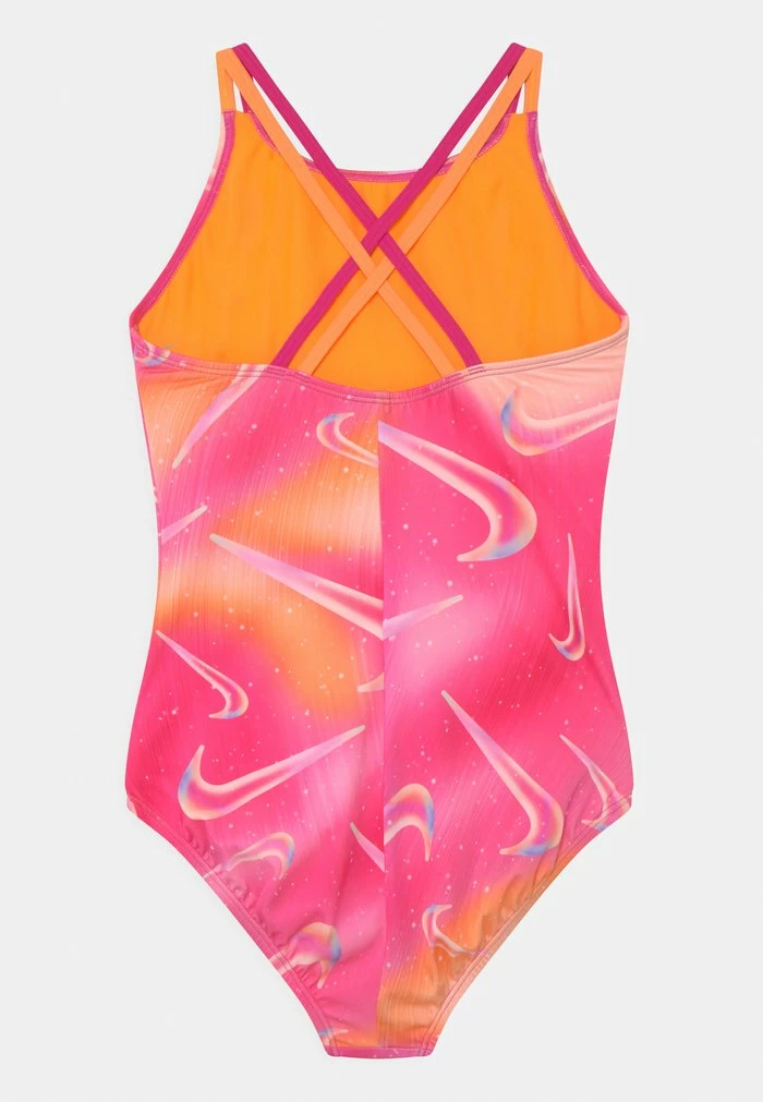Nike Performance SPIDERBACK ONE PIECE - Swimsuit - Pink Prime 2 Nike Performance SPIDERBACK ONE PIECE - Swimsuit - Pink Prime - Image 2