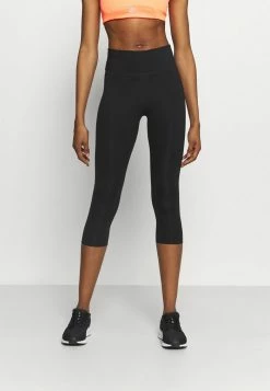 Nike Performance TIGHTS ONE CAPRI - 3/4 Sports Trousers - Black
