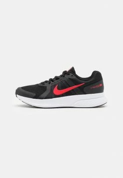 Nike Performance RUN SWIFT 2 - Neutral Running Shoes - Black/universe Red/white