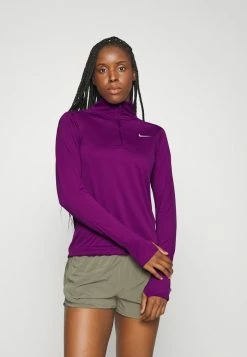 Nike Performance PACER - Long Sleeved Top - Viotech/silver