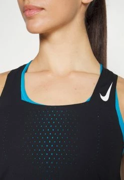 Nike Performance AROSWFT SINGLET - Sports T-shirt - Black/white -Nike Performance store 1ff079b568e346a9932f5d9b0b11e959
