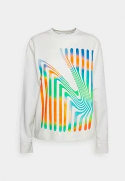 Nike Performance LUXE CREW AIR - Sweatshirt - Phantom/off Noir