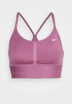 Nike Performance INDY BRA - Medium Support Sports Bra - Light Bordeaux/white -Nike Performance store 20c0944f8c5b4abe8fa5c8be190eeaf6