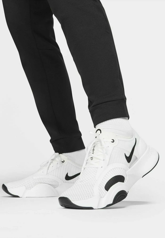 Nike Performance PANT TAPER - Tracksuit Bottoms - Black/white 5 Nike Performance PANT TAPER - Tracksuit Bottoms - Black/white - Image 5
