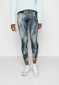 Nike Performance Leggings - Black/particle Grey/silver