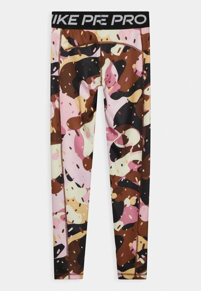 Nike Performance Leggings - Trousers - Black/white 2 Nike Performance Leggings - Trousers - Black/white - Image 2