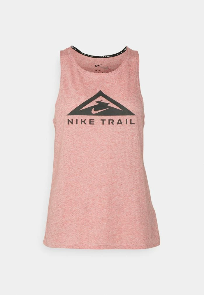 Nike Performance TRAIL TANK - Sports T-shirt - Multicoloured/black 5 Nike Performance TRAIL TANK - Sports T-shirt - Multicoloured/black - Image 5