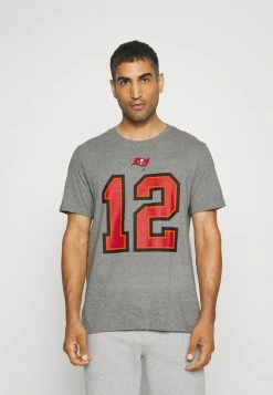 Nike Performance NFL TAMPA BAY BUCCANEERS MENS NAME AND NUMBER TOM BRADY - Club Wear - Dark Grey Heather