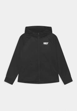 Nike Performance PLUS HOODIE - Training Jacket - Black/white