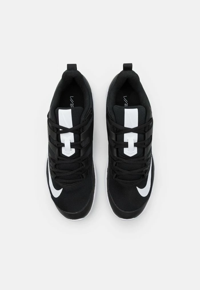 Nike Performance VAPOR LITE CLAY - Clay Court Tennis Shoes - Black/white 4 Nike Performance VAPOR LITE CLAY - Clay Court Tennis Shoes - Black/white - Image 4