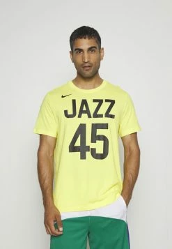 Nike Performance NBA DONOVAN MITCHELL UTAH JAZZ NAME & NUMBER TEE - Club Wear - Yellow Strike -Nike Performance store 254475f7a178473daad506dd5c6e6c2f