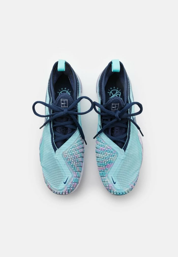 Nike Performance COURT REACT VAPOR NXT - Multicourt Tennis Shoes - Glacier Ice/midnight Navy/white 4 Nike Performance COURT REACT VAPOR NXT - Multicourt Tennis Shoes - Glacier Ice/midnight Navy/white - Image 4