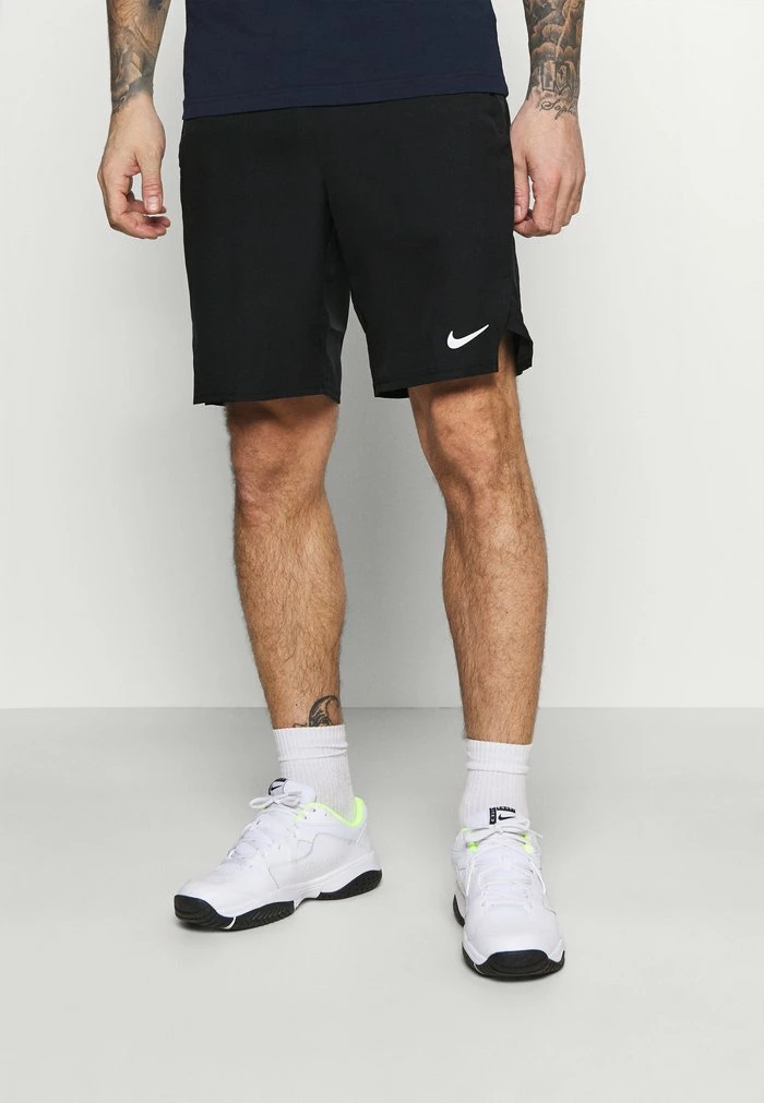 Nike Performance VICTORY SHORT - Sports Shorts - Black/white 1 Nike Performance VICTORY SHORT - Sports Shorts - Black/white