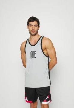 Nike Performance STARTING FIVE - Sports T-shirt - Grey Heather/black/black/white