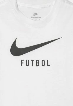 Nike Performance FTBL SCCR TEE - Print T-shirt - White/black -Nike Performance store 262084c699e540f5846736b3986e36c8