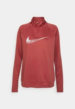 Nike Performance RUN - Long Sleeved Top - Canyon Rust/white -Nike Performance store 2623e4e73da342e0bac44d7e0a5d1585