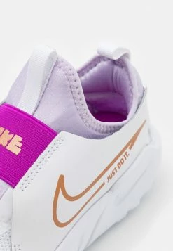 Nike Performance FLEX RUNNER 2 GS UNISEX - Neutral Running Shoes - White/metallic Copper/violet Frost/vivid Purple -Nike Performance store 26523de49c70438ab6f440c8190229b9
