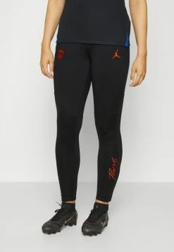 Nike Performance PARIS ST GERMAIN STRIKE PANT - Club Wear - Black/bright Crimson
