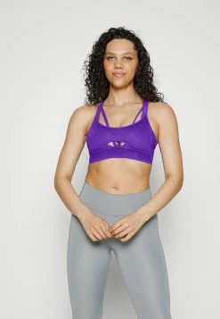 Nike Performance INDY BRA - Light Support Sports Bra - Dark Iris