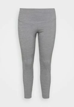 Nike Performance ONE PLUS - Leggings - Iron Grey/white