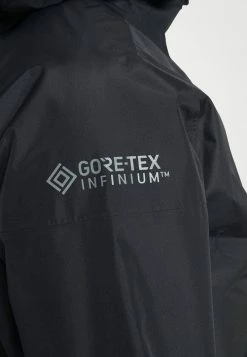 Nike Performance TRAIL JACKET - Outdoor Jacket - Black/dark Smoke Grey -Nike Performance store 26cad28e155d4256a0e6f1e37dbe9772