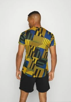 Nike Performance ADVANTAGE - Sports T-shirt - Yellow Ochre/white -Nike Performance store 26d5150b64134a09b4025f3fea7e829f