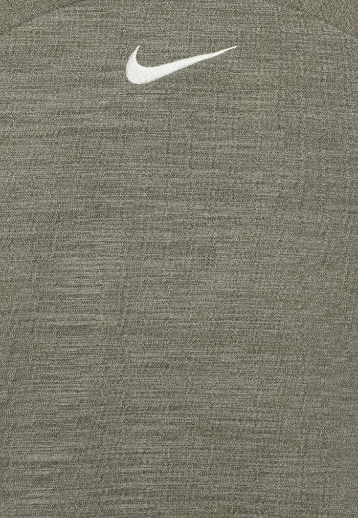 Nike Performance ACADEMY HOODIE UNISEX - Long Sleeved Top - Cargo Khaki/summit White 3 Nike Performance ACADEMY HOODIE UNISEX - Long Sleeved Top - Cargo Khaki/summit White - Image 3