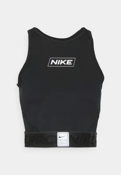 Nike Performance TANK - Top - Black/dark Smoke Grey/white -Nike Performance store 271ca7521fcf4503b8ce20b9ca386b48