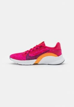Nike Performance SUPERREP GO 3 - Training Shoe - Mystic Hibiscus/blackened Blue/pink Prime/light Curry/white