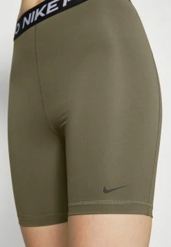 Nike Performance 365 SHORT HI RISE - Leggings - Medium Olive/black -Nike Performance store 2736cdcce47e4578aef68a426127c798