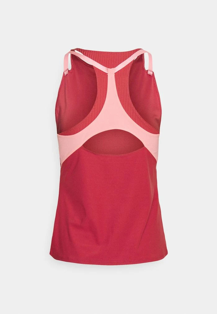 Nike Performance ADVANTAGE TANK - Sports T-shirt - Canyon Rust/bleached Coral/white 2 Nike Performance ADVANTAGE TANK - Sports T-shirt - Canyon Rust/bleached Coral/white - Image 2