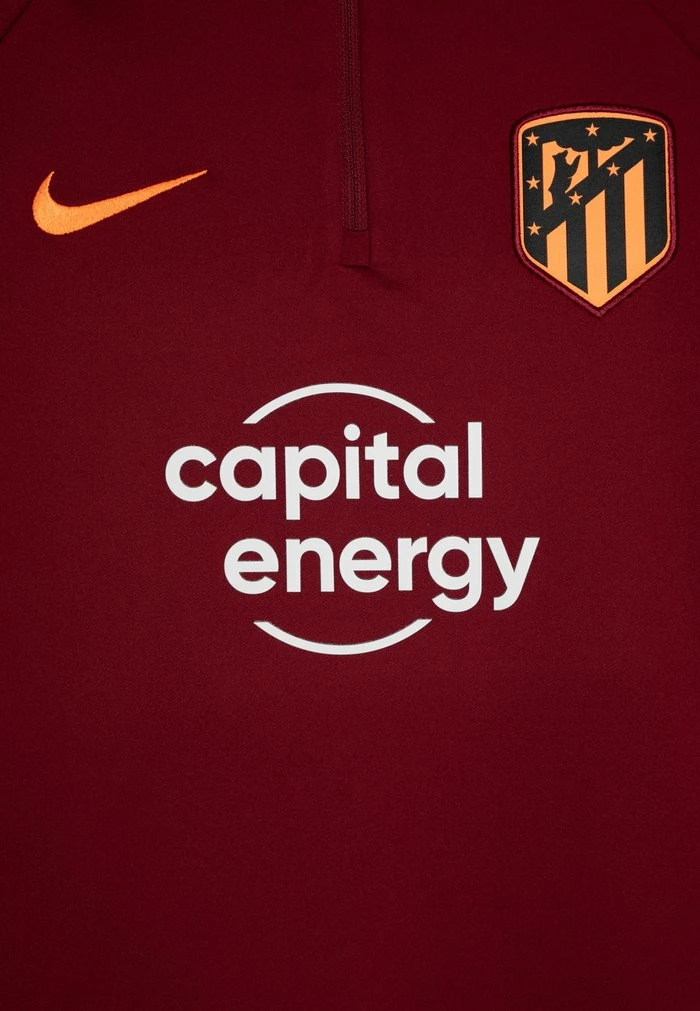 Nike Performance ATLÉTICO MADRID STRIKE DRILL TOP KKSCL UNISEX - Club Wear - Team Red/atomic Orange 3 Nike Performance ATLÉTICO MADRID STRIKE DRILL TOP KKSCL UNISEX - Club Wear - Team Red/atomic Orange - Image 3