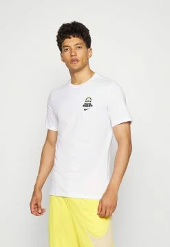 Nike Performance DRY FIT TEE - Sports T-shirt - White