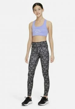 Nike Performance FUTURA - Sports Bra - Light Thistle White