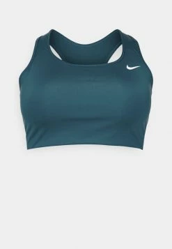 Nike Performance BRA NON PAD - Medium Support Sports Bra - Marina/white -Nike Performance store 28235c514ae444739d69825f7b5d7d00
