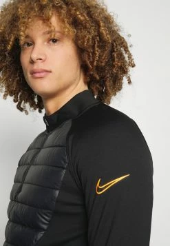 Nike Performance ACADEMY WINTERIZED - Fleece Jumper - Black/total Orange -Nike Performance store 28306bf9faad4e92a8c737f4b4511579