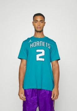 Nike Performance NBA NAME & NUMBER TEE - Club Wear - Rapid Teal