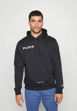 Nike Performance PARIS ST GERMAIN CLUB HOODIE - Sweatshirt - Oil Grey/white