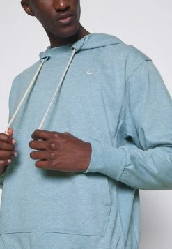 Nike Performance DRY FIT STANDARD HOODIE - Hoodie - Worn Blue/heather/pale Ivory -Nike Performance store 2899318357e54bd69dabc1c53a1ba71a