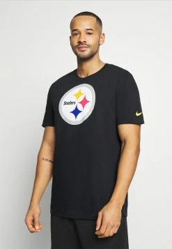 Nike Performance NFL PITTSBURGH STEELERS LOGO ESSENTIAL - Club Wear - Black