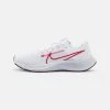 Nike Performance AIR ZOOM PEGASUS 38 - Neutral Running Shoes - White/mystic Hibiscus/iris Whisper/pink Prime/sangria/black