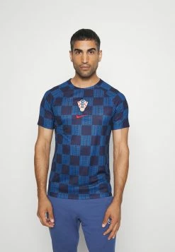 Nike Performance CROATIA PREMATCH - National Team Wear - Blackened Blue/university Red