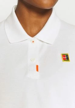Nike Performance THE 2.0 HERITAGE - Polo Shirt - White/brilliant Ornge -Nike Performance store 2a063b2a067d4477a46605e85cecce68