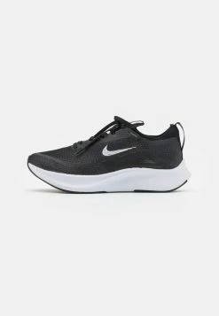 Nike Performance ZOOM FLY 4 - Neutral Running Shoes - Black/white/off Noir/anthracite/metallic Silver