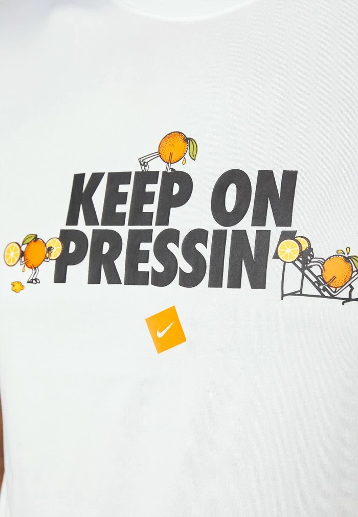 Nike Performance TEE HUMOR - Sports T-shirt - White 6 Nike Performance TEE HUMOR - Sports T-shirt - White - Image 6