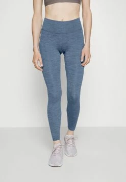 Nike Performance ONE - Leggings - Midnight Navy/white
